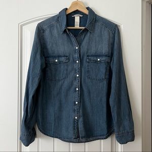 H&M denim shirt
